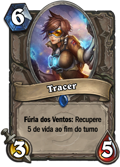 01-tracer - Hearthstone Mech C Thun (400x543), Png Download