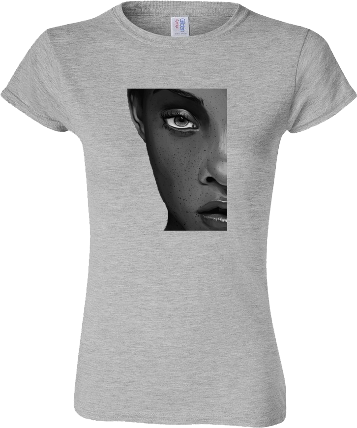 Freckles Tee - Worlds Okayest Sister T-shirt Tshirt Tee Shirt Funny (800x1000), Png Download