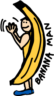 Banana Clipart Seven (343x482), Png Download