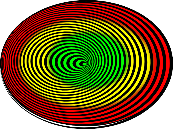 How To Set Use Rasta Spiral Clipart (600x447), Png Download