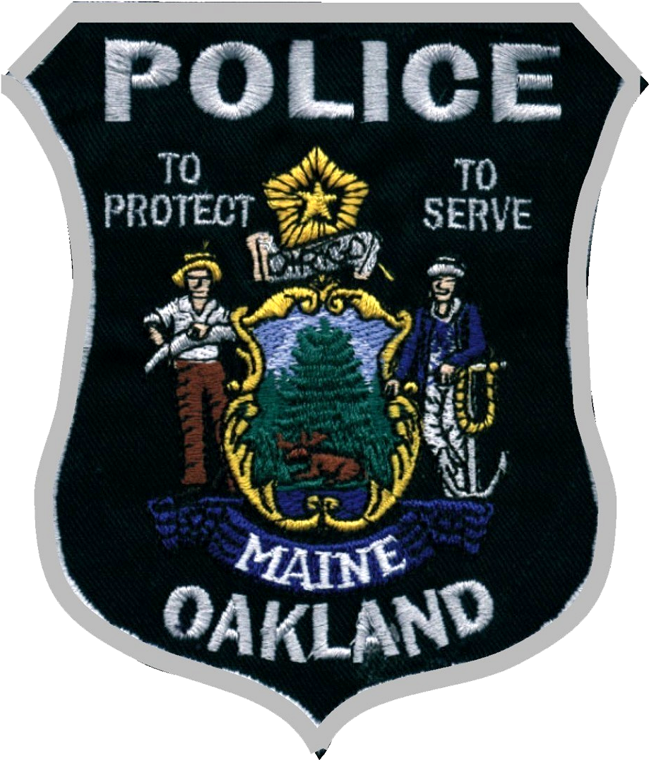Oakland Police Department - Oakland Maine Police Department (964x1099), Png Download
