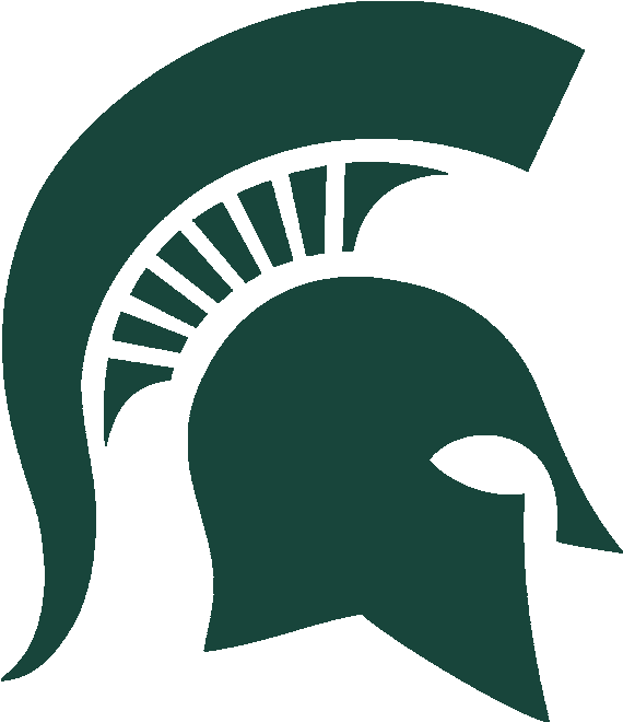 Spartan Helmet Png - Michigan State Hockey Logo (955x500), Png Download