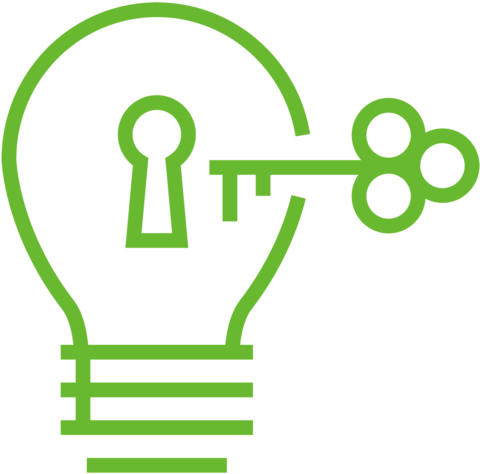 Lightbulb - Intellectual Property (668x503), Png Download