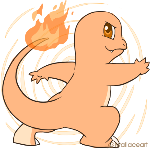 004 Charmander - Charmander (500x500), Png Download