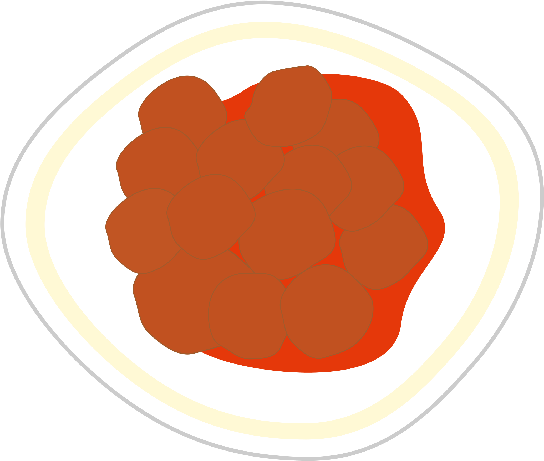 Barbecue Sauce Meatball Spare Ribs Pulled Pork - Barbecue Sauce (401x340), Png Download
