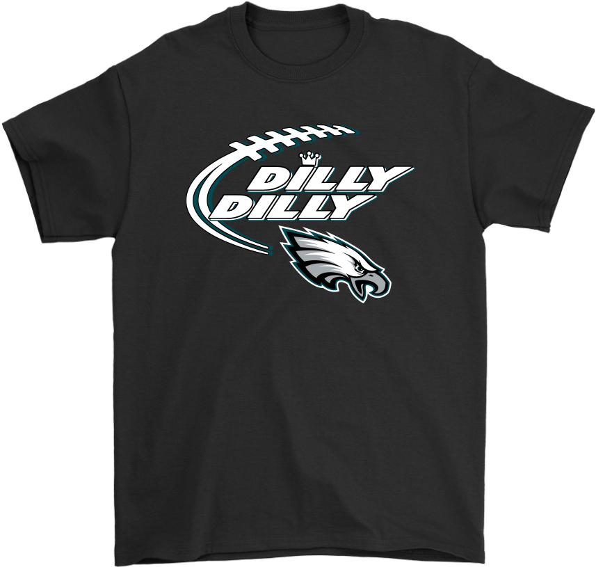 Nfl Dilly Dilly Philadelphia Eagles Football Shirts - Hong Kong Souvenir T Shirts (1024x1024), Png Download