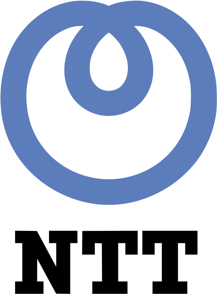 Ntt-logo - Nippon Telegraph And Telephone (758x1024), Png Download