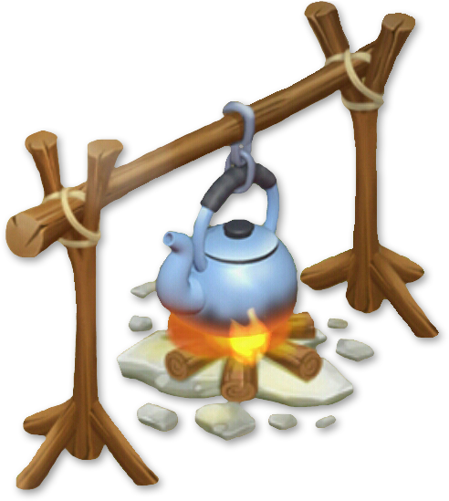 Campfire Kettle - Wiki (551x551), Png Download