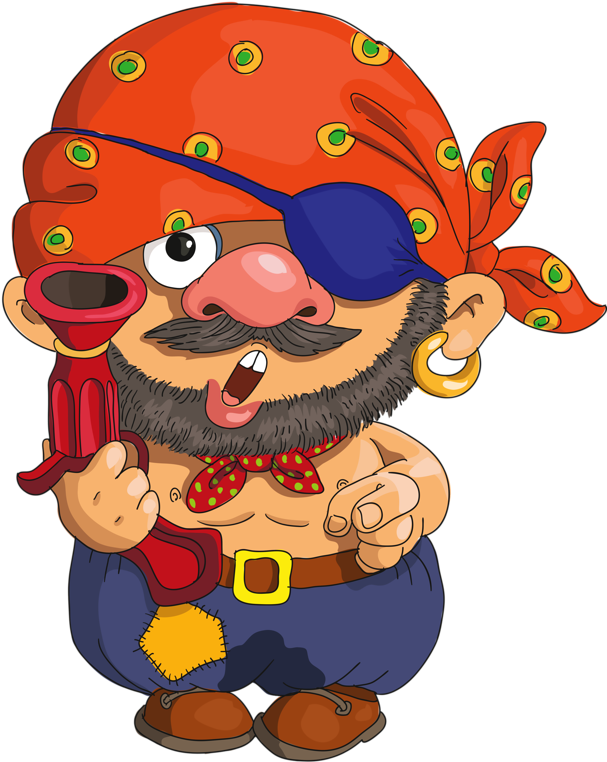 Pirate Png Clip Art And Album - Rdx 6oz Kids Boxing Gloves Muay Thai Children Mma Training (633x800), Png Download