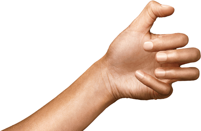 Listen To Your Hand - Human (2100x520), Png Download