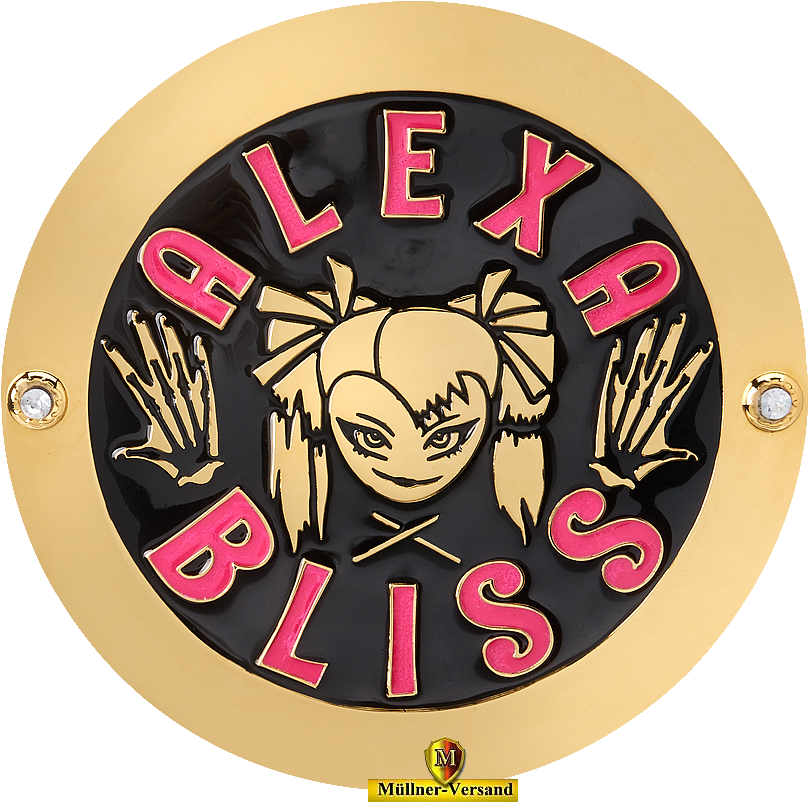 Alexa Bliss Side Plates (1001x1001), Png Download