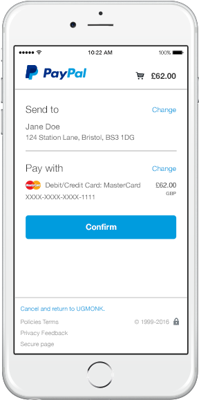 The Paypal Express Checkout Experience - Paypal (300x600), Png Download