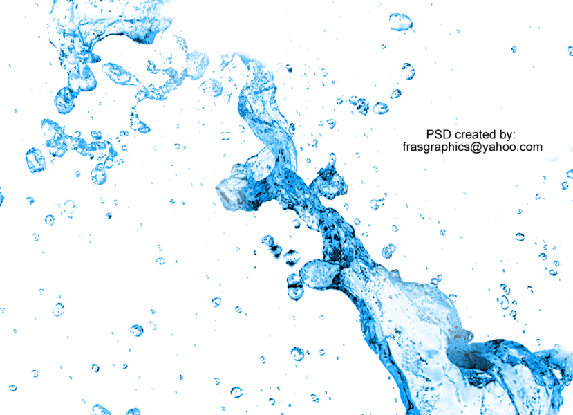 Share This Image - Png Brush For Water (829x600), Png Download