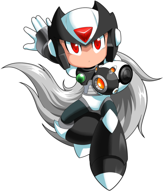 Zero Chibi By Rockman - Megaman X Fake Zero (600x683), Png Download