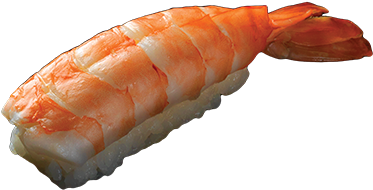 Sushi Shrimp - Fish Slice (400x400), Png Download