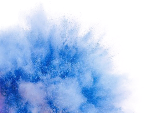 Smoke Bomb Png - Blue Smoke Png (460x362), Png Download
