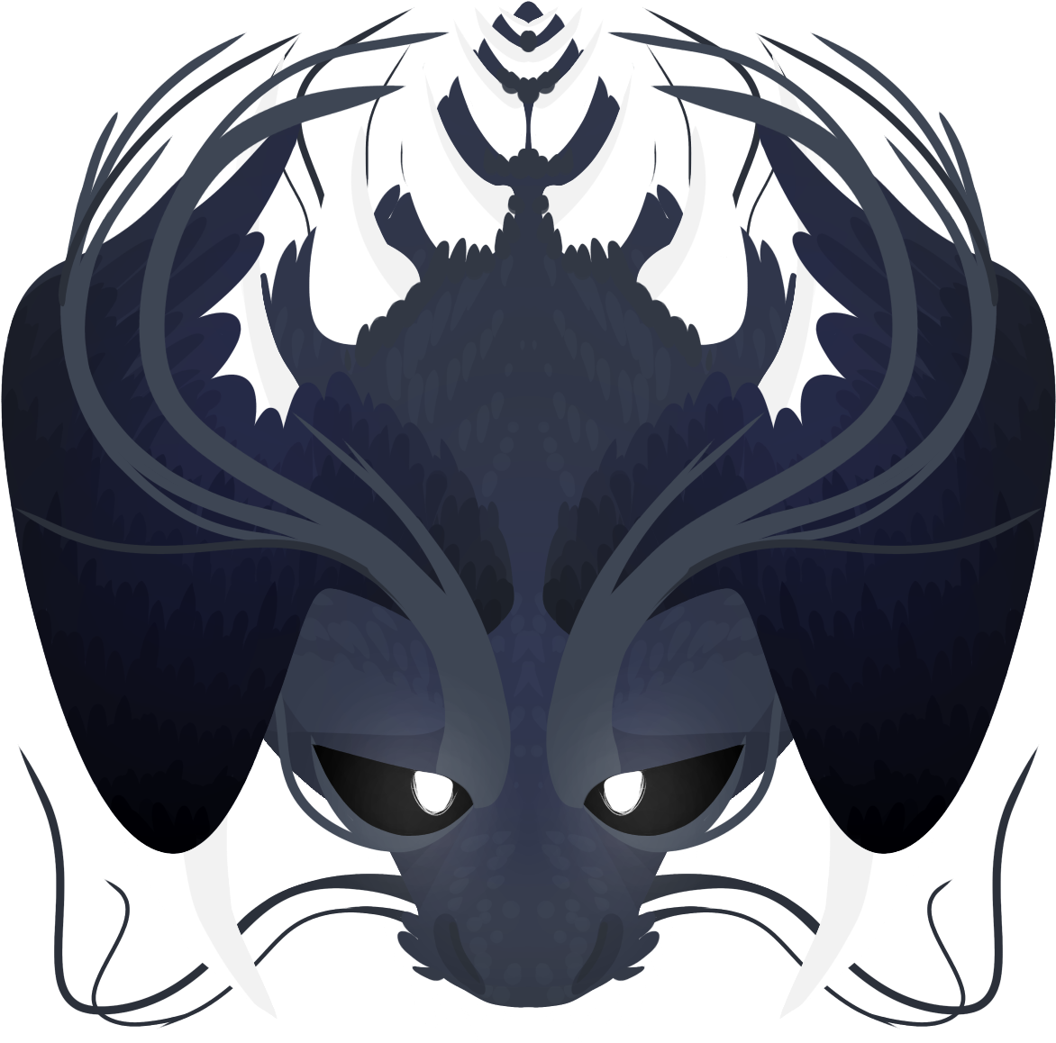 Artisticblue - Mope Io Skins Chinese Dragon (1181x1181), Png Download