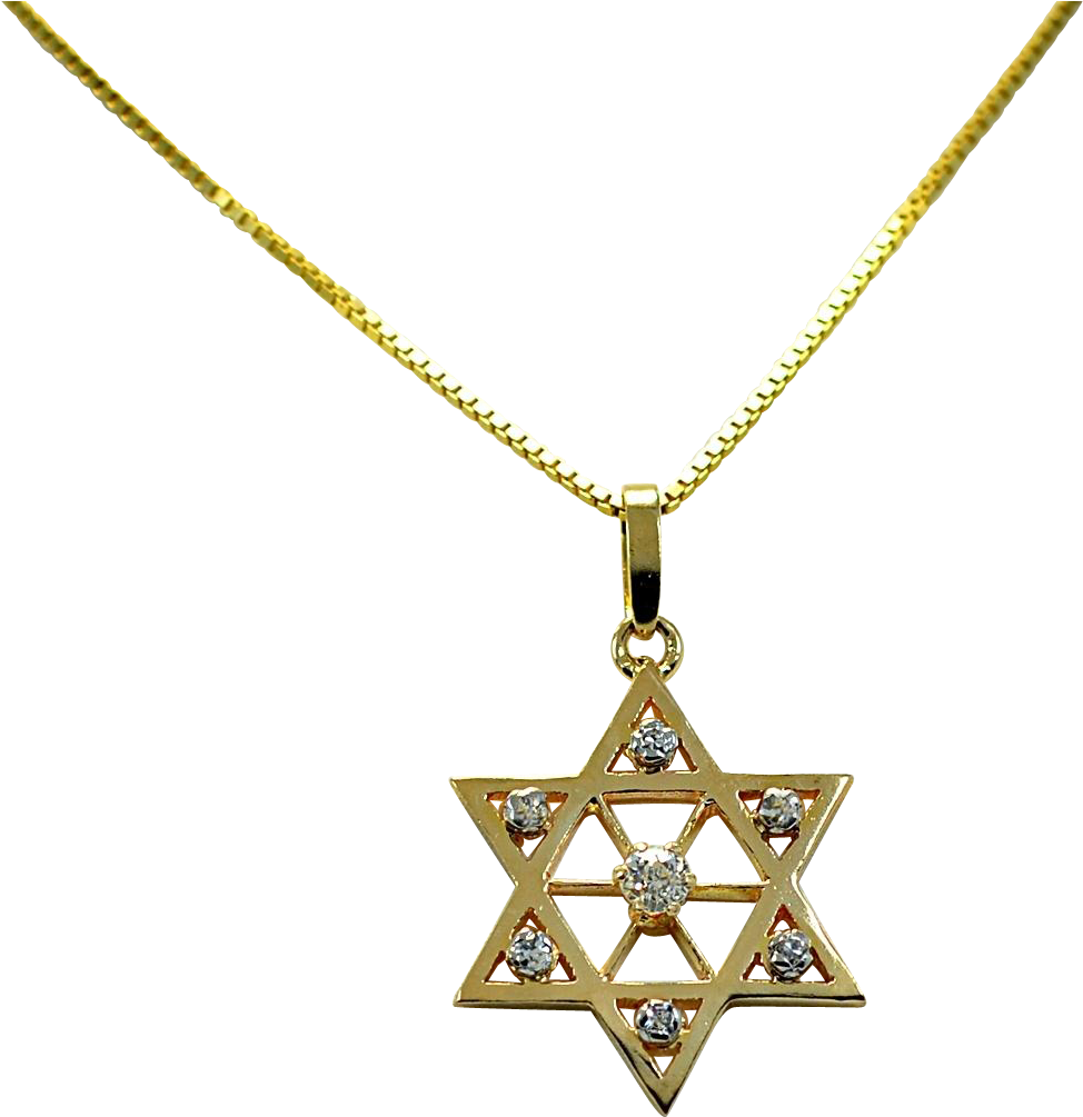 Download Miracle Gold Star Of David Necklace Star Of David Necklace Transparent Background Full Size Png Image Pngkit