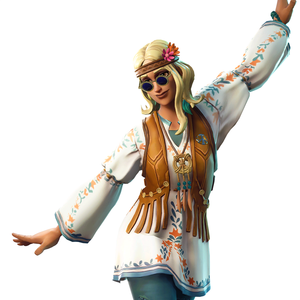 Fn Hippie Frau - Dream Flower Fortnite (420x420), Png Download