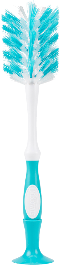 Use The Included Small Cleaning Brush To Scrub The - Dr Brown's Deluxe Bottle Brush (1000x1000), Png Download