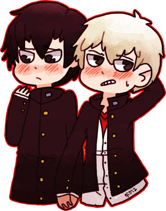 Corpse Yaois By Ashlegs - Kizami X Yoshiki Yaoi (551x700), Png Download