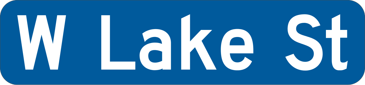 Minneapolis Arterial Street Sign - Minneapolis Street Sign (1280x301), Png Download