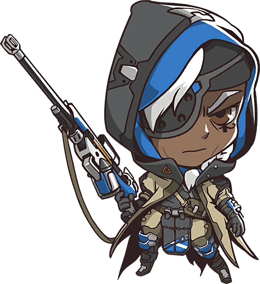 Image Cute Wiki Fandom - Overwatch Ana Cute Spray (882x964), Png Download