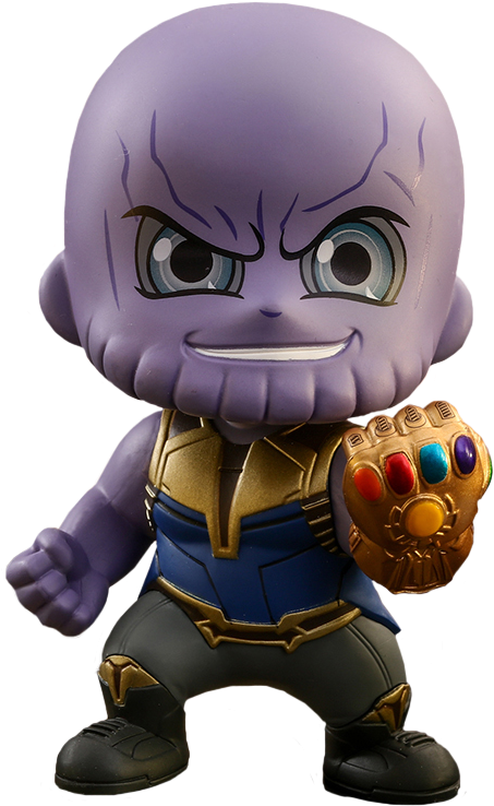 Infinity War - Thanos Cosbaby (501x738), Png Download