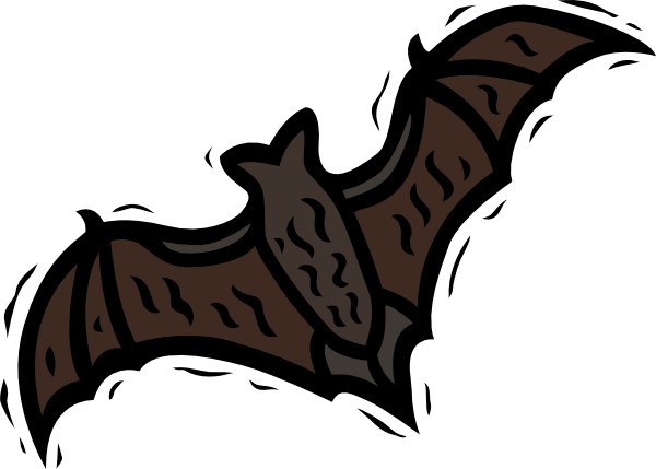 Small - Cute Bat Clipart (600x429), Png Download