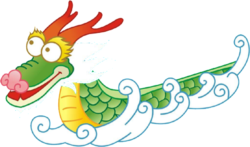 Banner Library Stock Dragon Boat Cartoon High Definition - 划 龍舟 Gif (1024x1024), Png Download