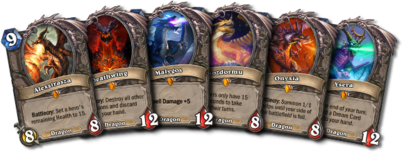 Thar Be Dragons - Hearthstone (600x235), Png Download