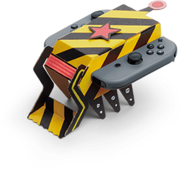 Bulldozer Rc Car - Nintendo Labo Car Decorations (590x552), Png Download