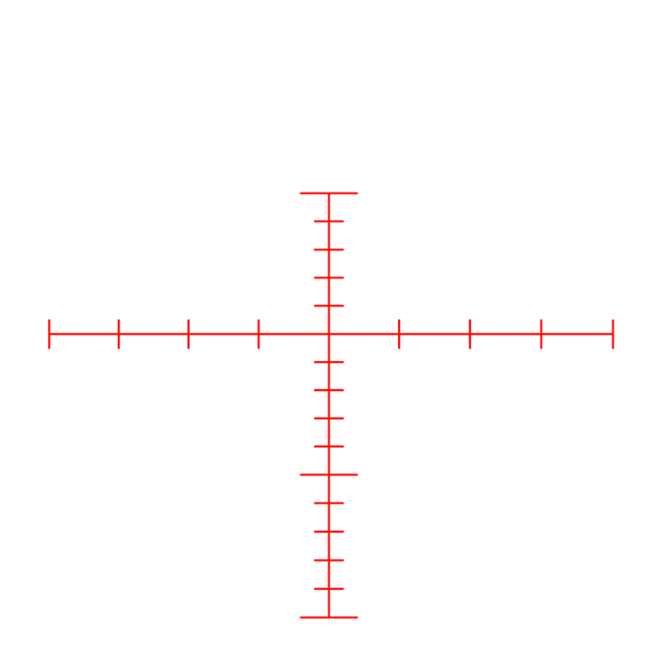 Scope Png Reticles Riflescopes Sport Optics Picture - Nightforce 1 8 Atacr (750x750), Png Download