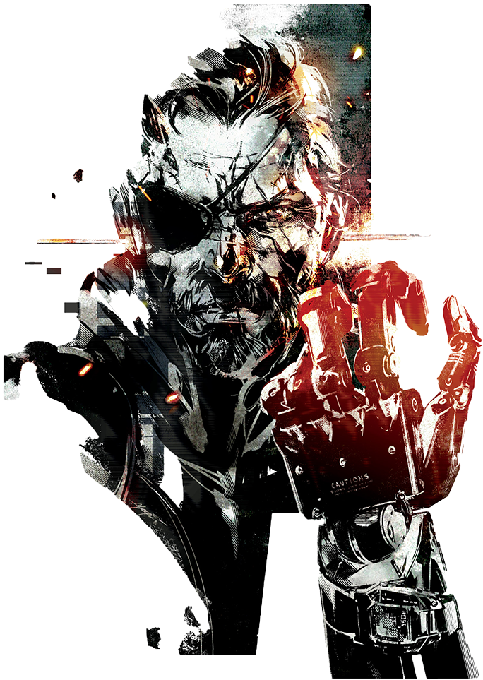 Venom - Metal Gear Solid V The Phantom Pain Art (773x1000), Png Download