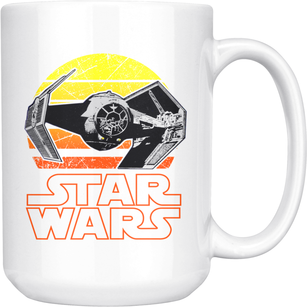 Star Wars Vintage Tie Fighter Mug - Star Wars: Sith Wars By Dk Publishing 9781465418142 (1024x1024), Png Download