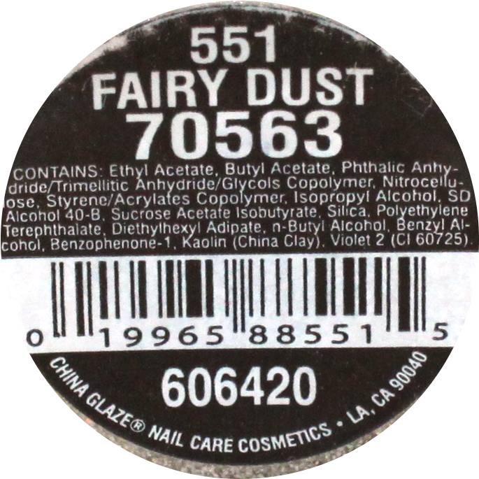 Cg Fairy Dust Label - Label (760x736), Png Download