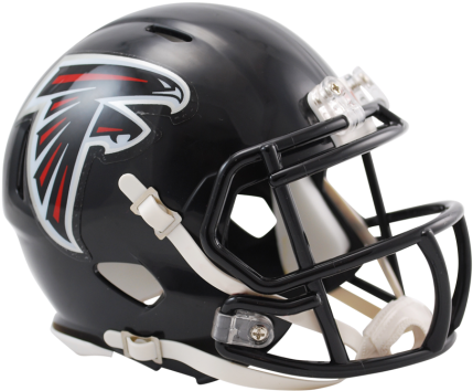 Atlanta Falcons Mini Helmet (475x429), Png Download
