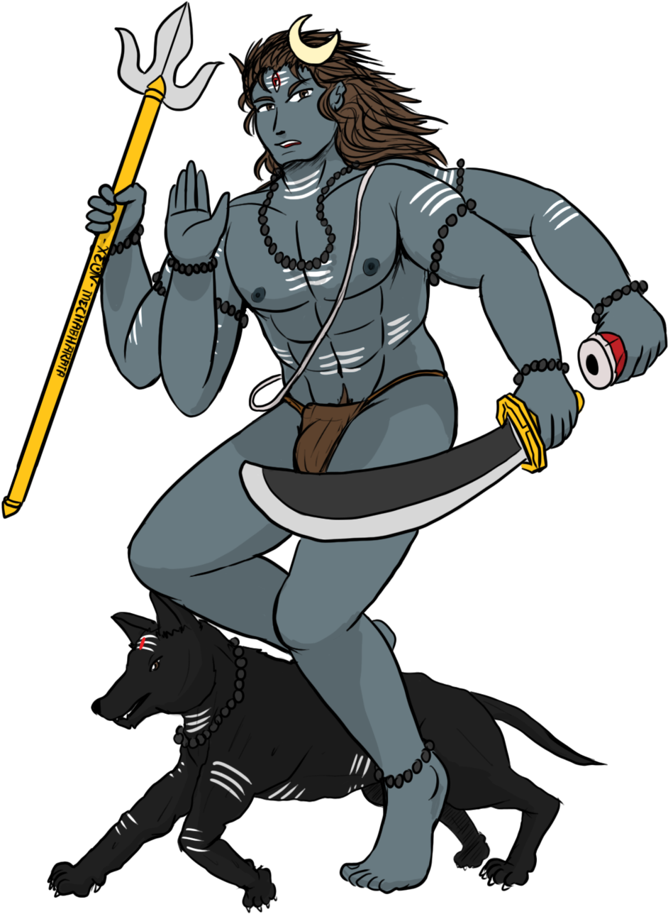 Mahadev Png Transparent Image - Kal Bhairav Png (1024x1365), Png Download