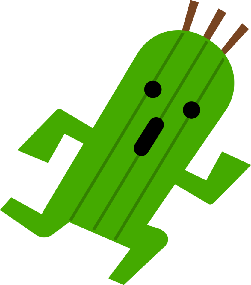 Final Fantasy Xv Cactuar Decal By Inertspark - Final Fantasy Xv Svg (838x953), Png Download