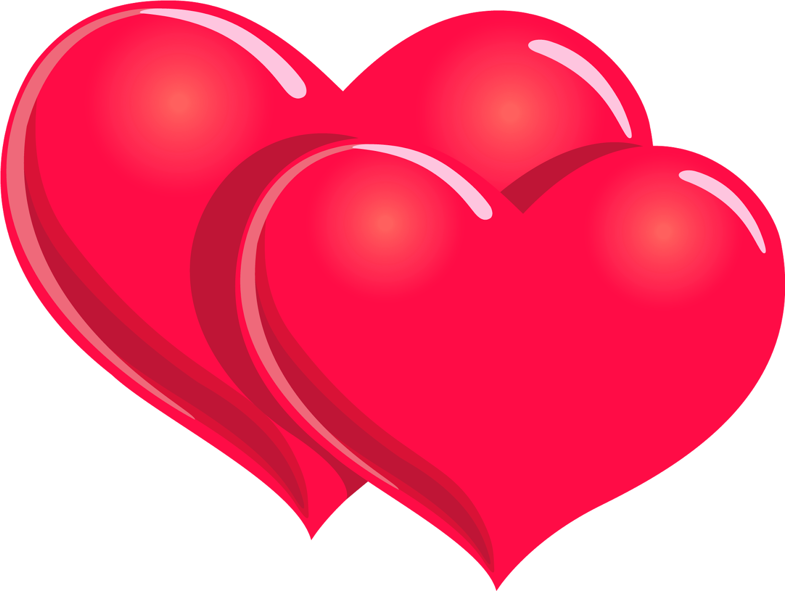 February Clipart Subway Art - Wedding Heart Png (1646x1258), Png Download