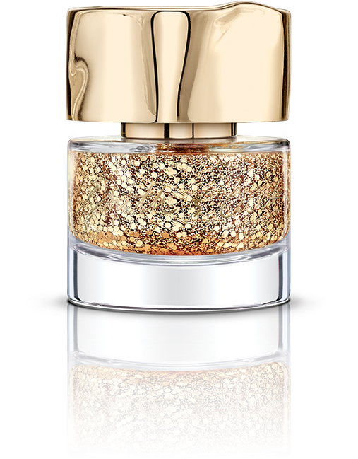 Large And Small Gold Glitter Particles Suspended In - Smith And Cult Peaceful Paranoia (1000x1000), Png Download