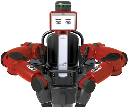 Two Arms Robot (450x372), Png Download