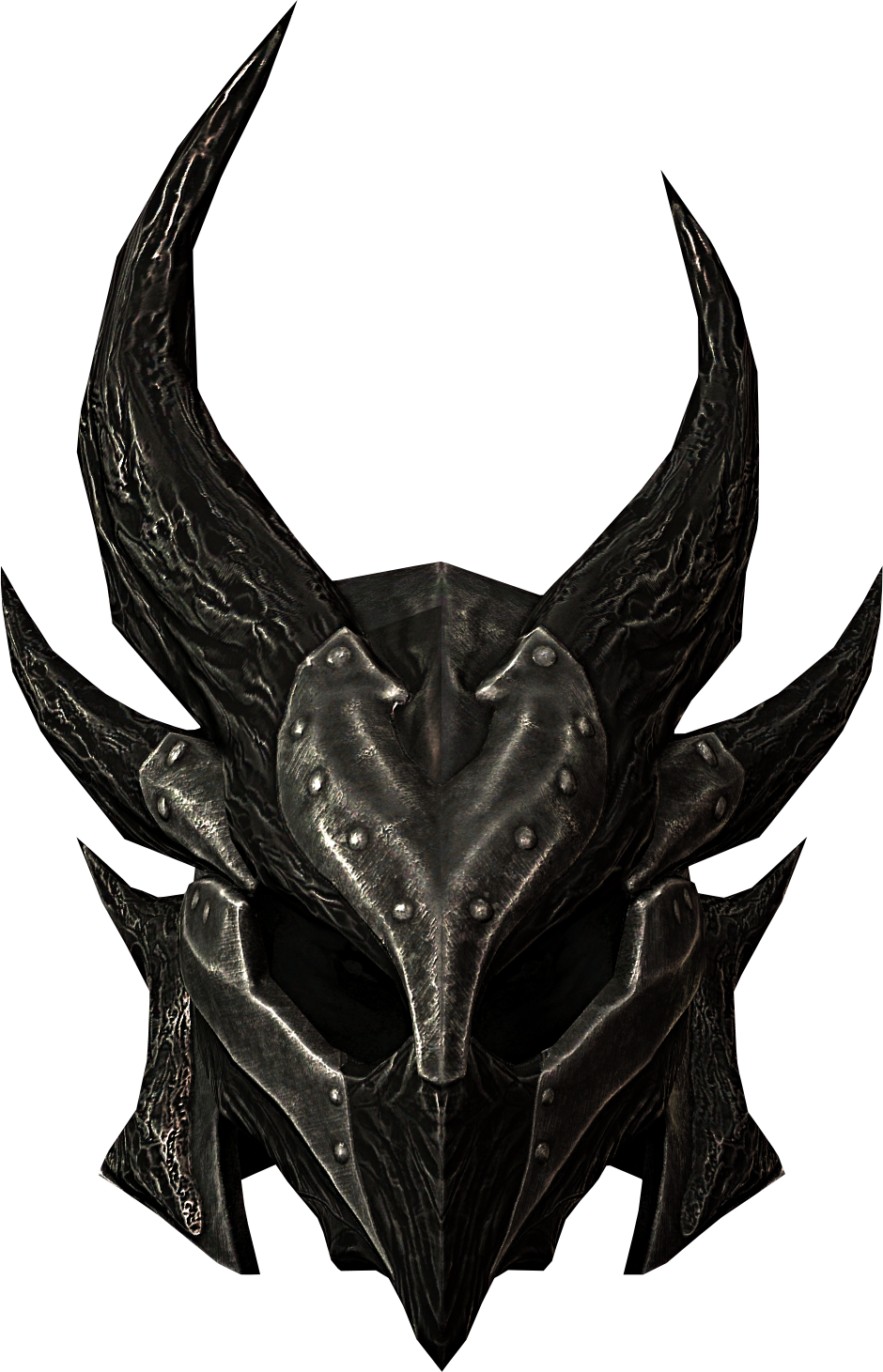 Mod The Sims - Skyrim Dragon Armor Helmet (940x1461), Png Download