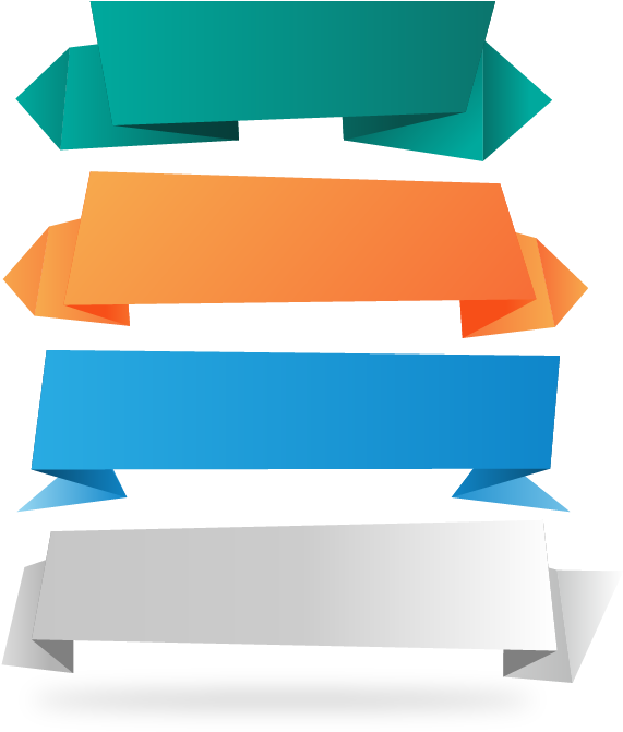 Paper Banner Ribbon - Banner Ribbon Png (577x684), Png Download