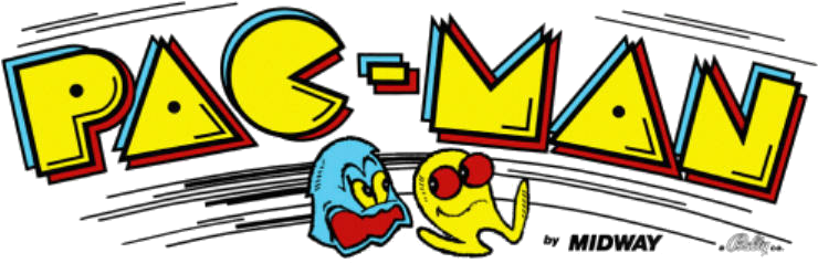 Classic Pac Man Arcade Video Game - Pac Man Arcade Marquee (750x276), Png Download