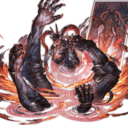 The Devil - Arcarum Gbf (408x400), Png Download