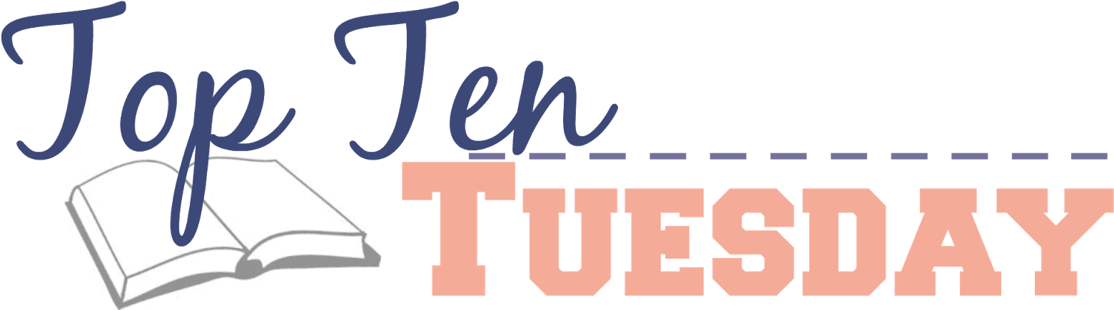 Top Ten Tuesday - Open Book Clip Art (1600x457), Png Download