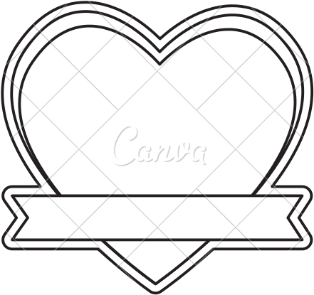 Drawing Desings Heart Shape Png Transparent Stock - Drawing (550x550), Png Download