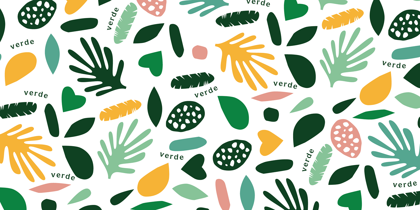 Verde Plant Studio On Behance (1400x700), Png Download