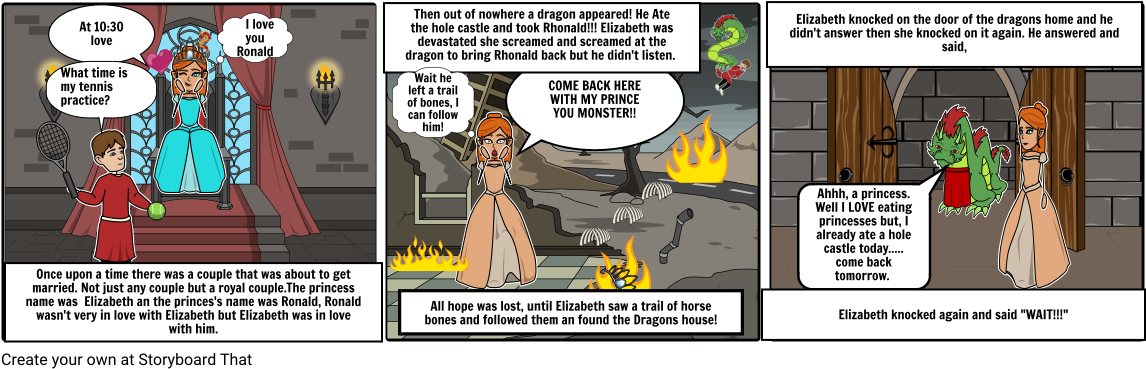 The Paper Bag Princess - Cartoon (1164x385), Png Download